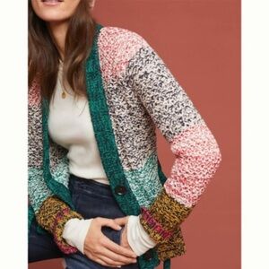 Anthropologie, Heavy Weight Harmony‎ Cardigan Sweater Jacket, Small